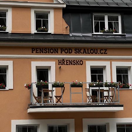 Pension Pod Skalou Hrensko Exterior photo